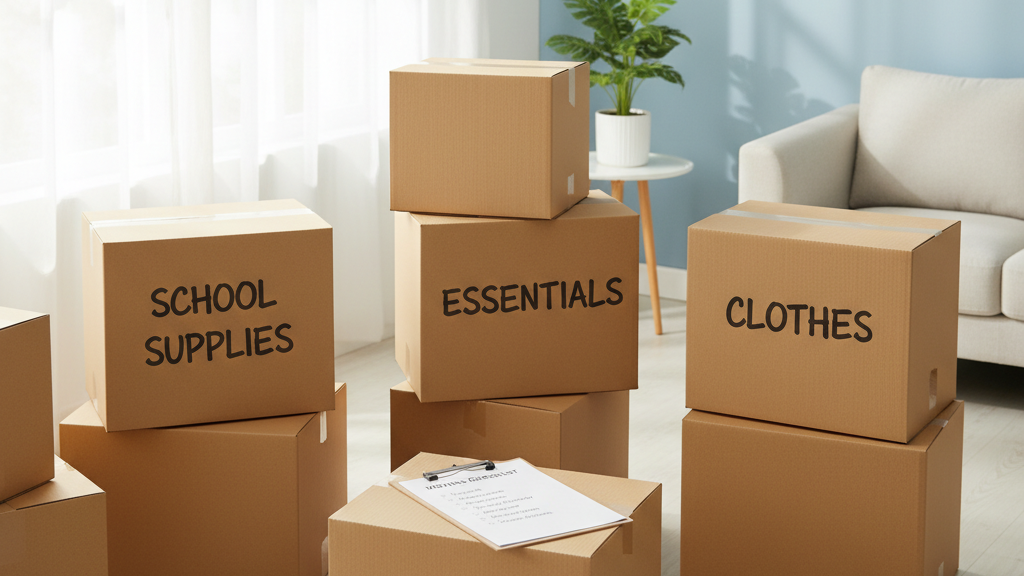 Create a Moving Week Schedule